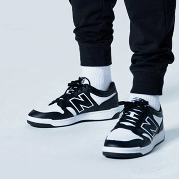New Balance 480 White Black "FAST SHIPPING" - Picture 2 of 9